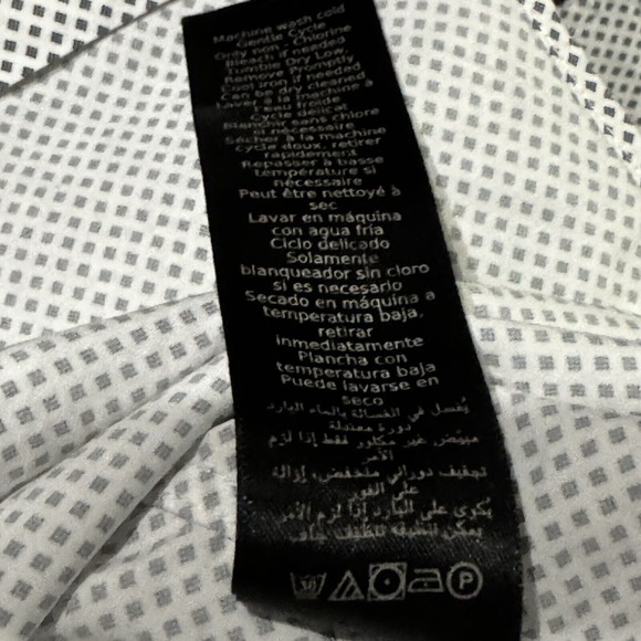 John Varvatos USA‎ Signature Tailored Button Down Shirt Men’s Size 16 32/33 - Picture 7 of 7